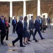 La Reina Letizia inaugura una muestra en el Palacio de Carlos V La Reina Letizia inaugura una muestra en el Palacio de Carlos V