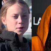 Greta Thunberg y Rosalía