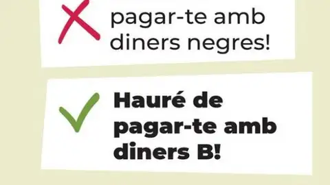 Una de las polémicas imágenes de la campaña contra el lenguaje racista del Ayuntamiento de Palma Una de las polémicas imágenes de la campaña contra el lenguaje racista del Ayuntamiento de Palma
