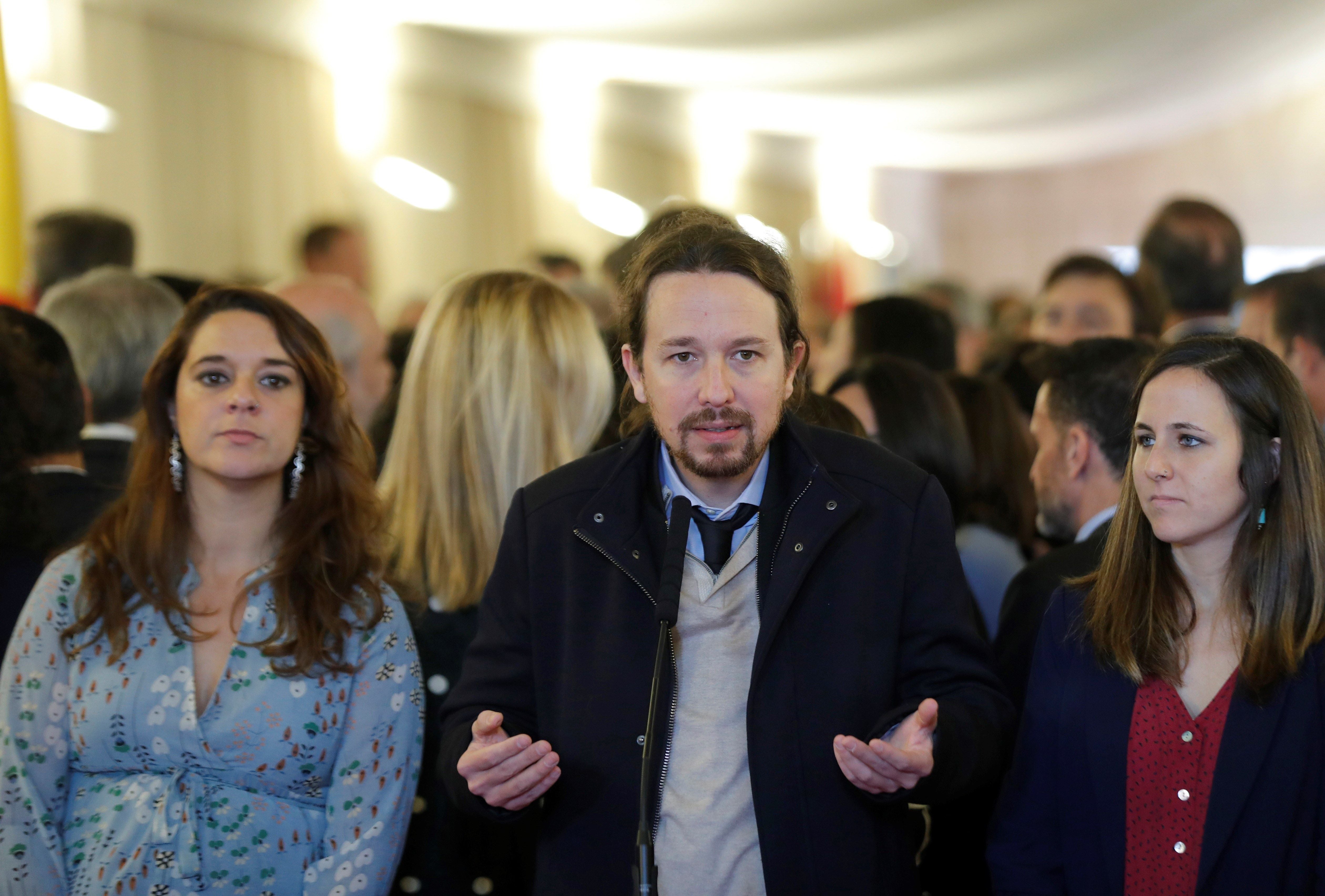 Pablo Iglesias denuncia que Podemos podría haber sido víctima de "montajes judiciales y policiales" Pablo Iglesias denuncia que Podemos podría haber sido víctima de "montajes judiciales y policiales"