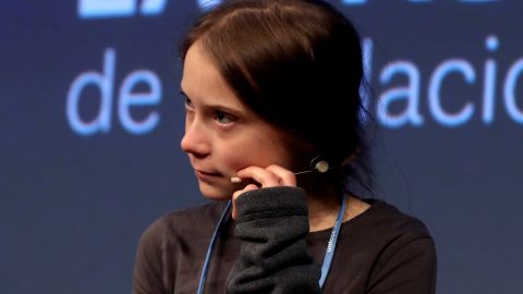 La activista Greta Thunberg.