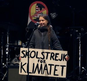 La joven activista sueca Greta Thunberg La joven activista sueca Greta Thunberg