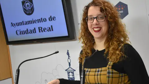 Sara Martínez, portavoz del equipo de Gobierno del Ayuntamiento de Ciudad Real Sara Martínez, portavoz del equipo de Gobierno del Ayuntamiento de Ciudad Real