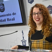 Sara Martínez, portavoz del equipo de Gobierno del Ayuntamiento de Ciudad Real Sara Martínez, portavoz del equipo de Gobierno del Ayuntamiento de Ciudad Real