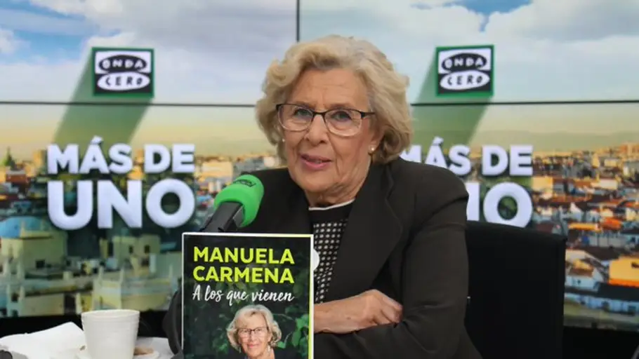 Manuela Carmena, en Más de uno. Manuela Carmena, en Más de uno.
