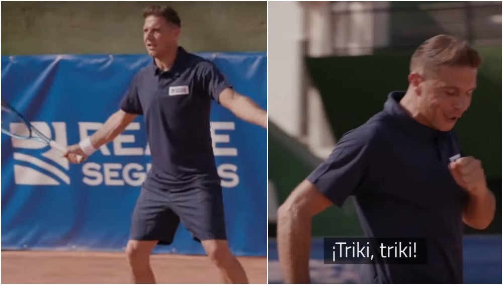 El nuevo show de Joaquín en un partido de tenis contra Bartra y Ferrer: "La que les vamos a dar..." El nuevo show de Joaquín en un partido de tenis contra Bartra y Ferrer: "La que les vamos a dar..."