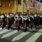 Festeros de Moros y Cristianos de Elda y Petrer en las fiestas de Monforte del Cid.