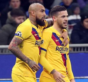 Carles Pérez, del Barcelona. Carles Pérez, del Barcelona.