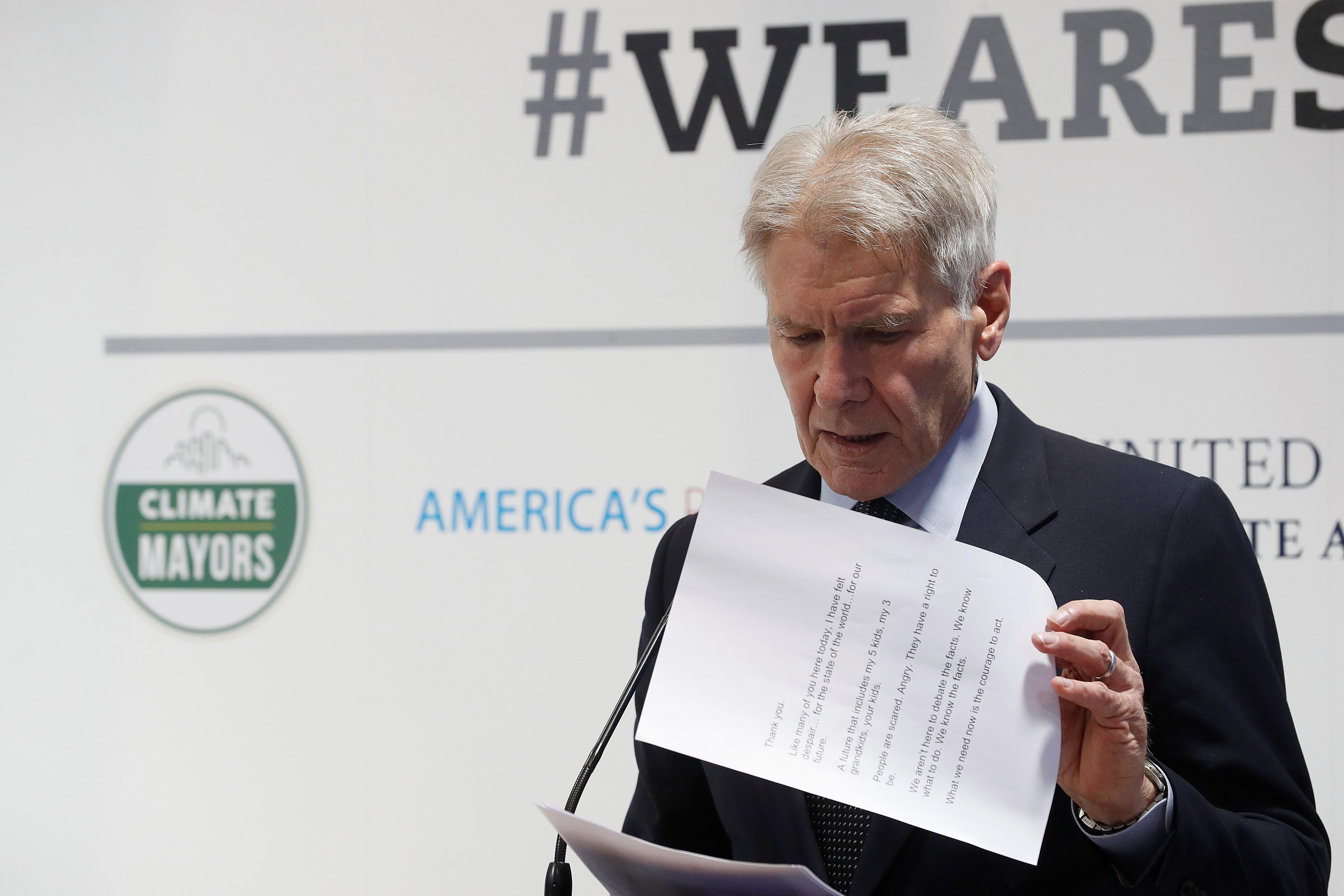 Sánchez se reúne con Al Gore, Kerry y Harrison Ford en la COP25 Sánchez se reúne con Al Gore, Kerry y Harrison Ford en la COP25