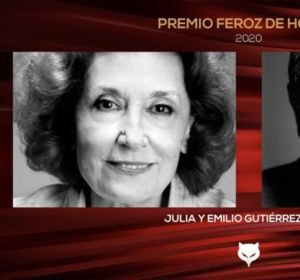 Julia Gutiérrez Caba y Emilio Gutiérrez Caba, premios Feroz de Honor 2020 Julia Gutiérrez Caba y Emilio Gutiérrez Caba, premios Feroz de Honor 2020