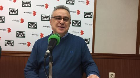 Lorenzo Dom&iacute;nguez, durante la entrevista en Onda Cero Ciudad Real