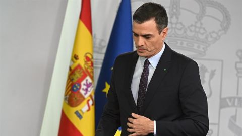 El l&iacute;der del PSOE, Pedro S&aacute;nchez