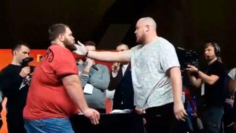 El rey de las bofetadas sufre su primera derrota.