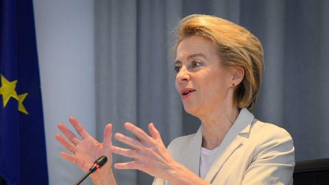 Ursula von der Leyen, presidente de la Comisi&oacute;n Europea