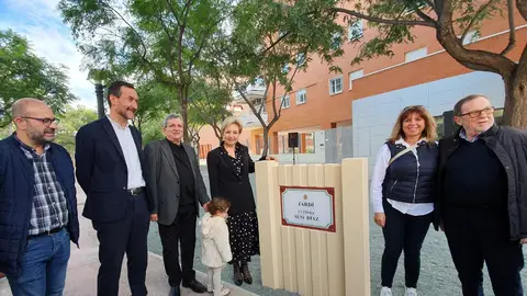 Inauguración del Jardín Cocinera Susi Díaz. Inauguración del Jardín Cocinera Susi Díaz.