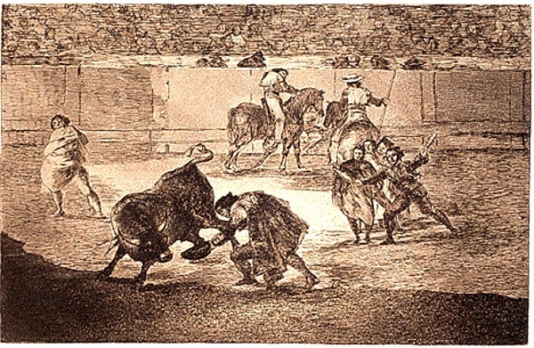 Taurohistoria: El origen del toreo a pie Taurohistoria: El origen del toreo a pie