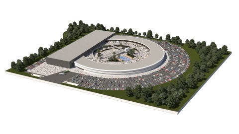 Simulaci&oacute;n del nuevo centro comercial que se proyecta en Elche.