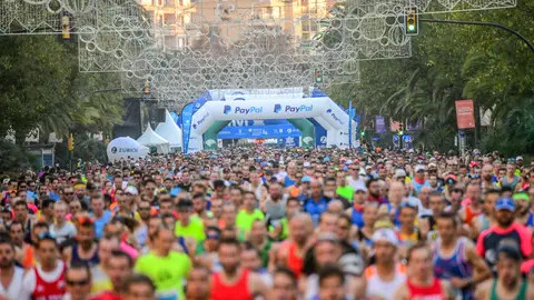 El maratón de Málaga de 2018 El maratón de Málaga de 2018