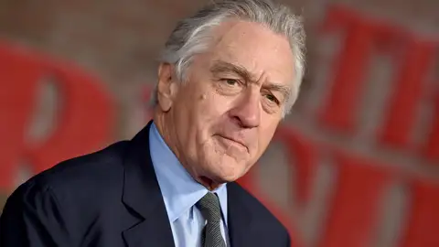 Robert de Niro posa en un photocall de presentación de la película 'El irlandés' El actor neoyorquino es el protagonista de la película de Martin Scorsese