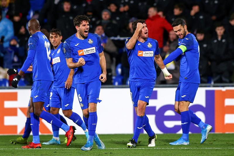 El Getafe completa con brillo el pleno español en dieciseisavos de Europa League El Getafe completa con brillo el pleno español en dieciseisavos de Europa League