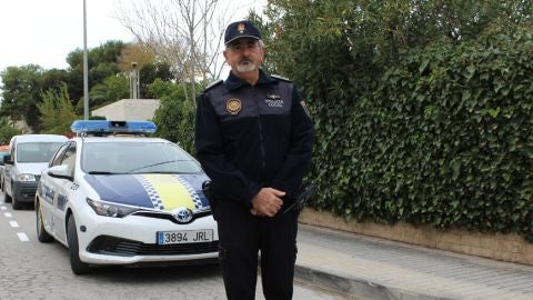 Juan Carlos Escolano, comisario jefe de la Polic&iacute;a Local de Novelda.