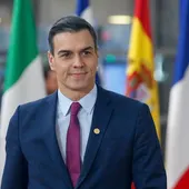 Pedro Sánchez en la Cumbre Europea. Pedro Sánchez en la Cumbre Europea.