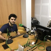 Ivan Caride nos estudios de Onda Cero Ourense Ivan Caride nos estudios de Onda Cero Ourense