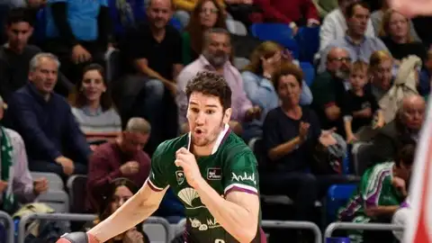 Darío Brizuela, jugador de Unicaja Darío Brizuela, jugador de Unicaja