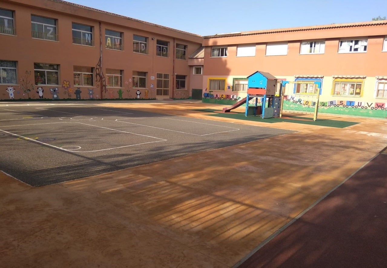 Aspe acomete mejoras en los patios de los colegios para incrementar las condiciones de seguridad Aspe acomete mejoras en los patios de los colegios para incrementar las condiciones de seguridad