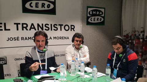 Jos&eacute; Ram&oacute;n de la Morena, Alfredo Mart&iacute;nez y Edu Pidal en El Transistor