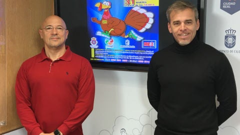 Olallo Fern&aacute;ndez y Antonio Gallego han presentado la Carrera del Pavo