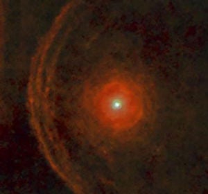 La supergigante roja Betelgeuse La supergigante roja Betelgeuse