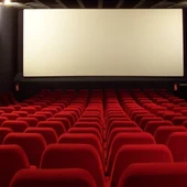 Patio de butacas de un cine. Patio de butacas de un cine.