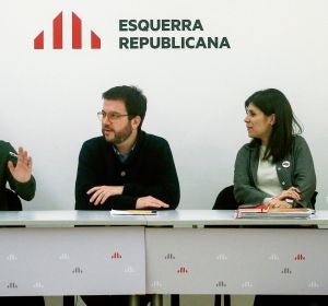 Reunión de la ejecutiva de ERC de cara a la posible investidura de Pedro Sánchez Reunión de la ejecutiva de ERC de cara a la posible investidura de Pedro Sánchez
