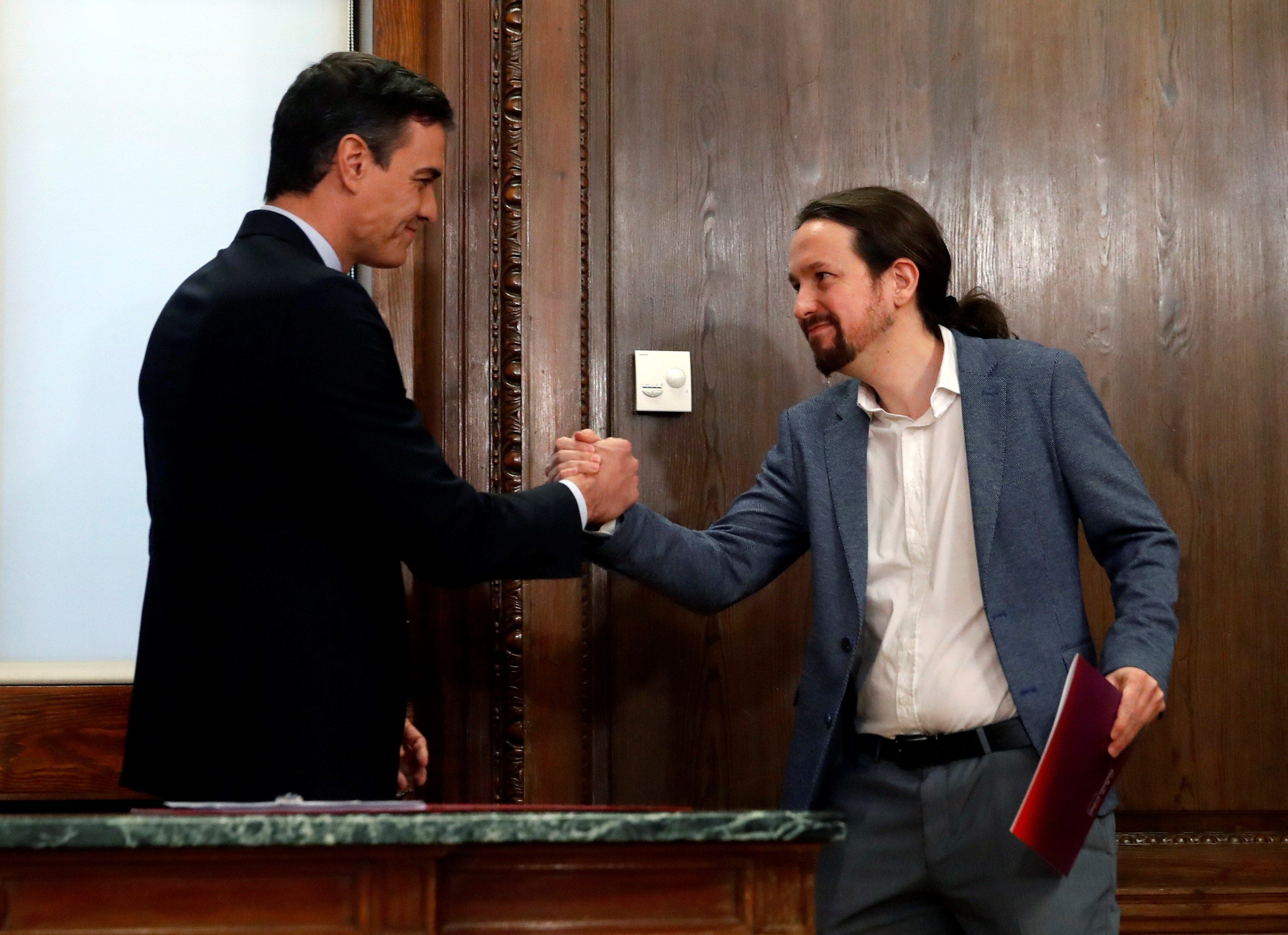 La derogación de la reforma laboral, Pensiones y otros detalles del acuerdo económico PSOE-Podemos La derogación de la reforma laboral, Pensiones y otros detalles del acuerdo económico PSOE-Podemos