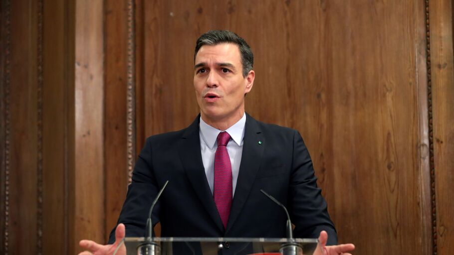El l&iacute;der del PSOE, Pedro S&aacute;nchez