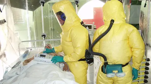 Aislamiento de ébola Aislamiento de ébola