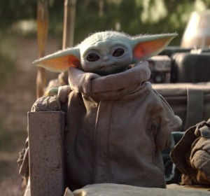 Baby Yoda, uno de los personajes de la serie 'The Mandalorian' Baby Yoda, uno de los personajes de la serie 'The Mandalorian'