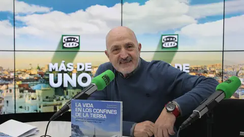 Sebastián Álvaro en el estudio de Onda Cero Sebastián Álvaro en el estudio de Onda Cero