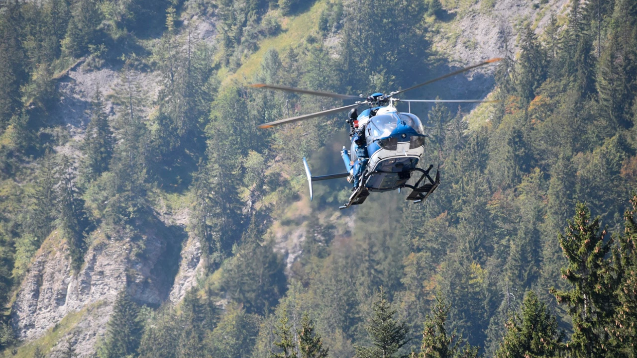Imagen de archivo de un helicóptero