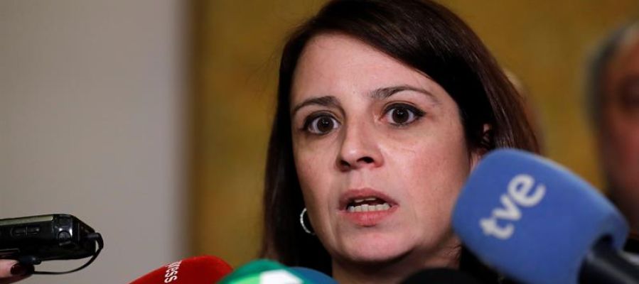 La portavoz del PSOE en el Congreso, Adriana Lastra. La portavoz del PSOE en el Congreso, Adriana Lastra.