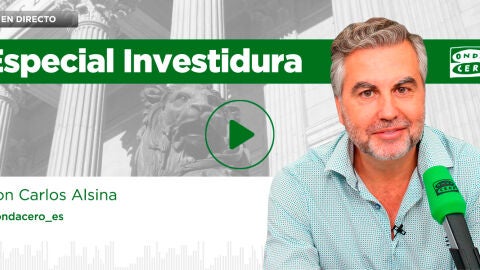 Especial investidura, con Carlos Alsina
