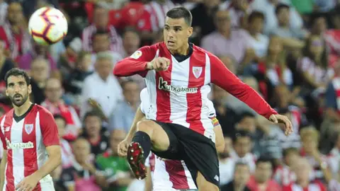 Dani García, del Athletic Club. Dani García, del Athletic Club.