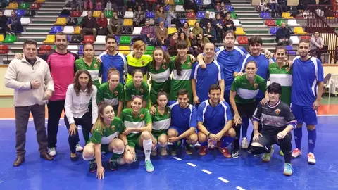 El Clínica Blasco Joventut d'Elx volverá a enfrentarse al equipo de la Prensa Deportiva de Elche. FÚTBOL SALA SOLIDARIO