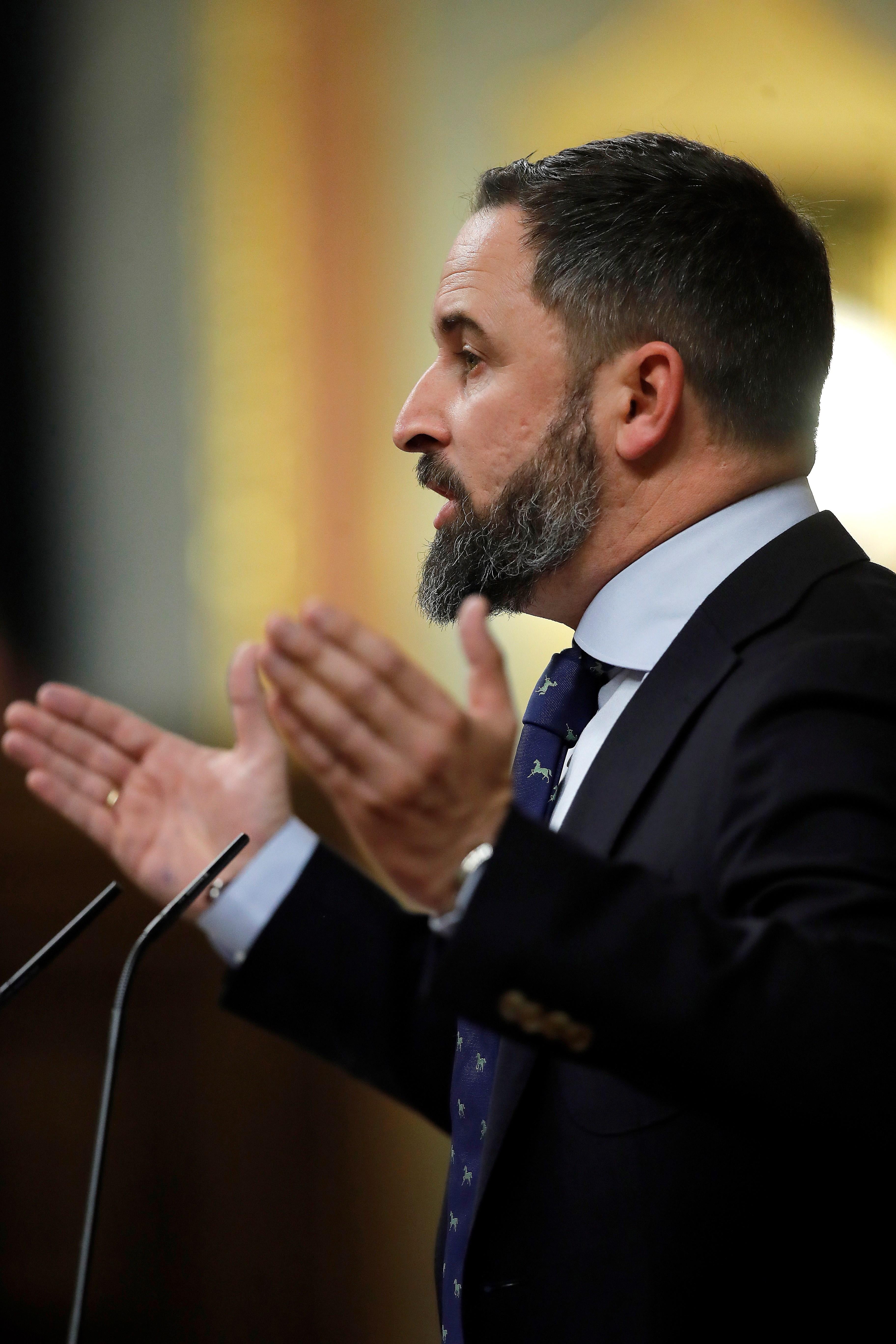 Abascal dice que lo ocurrido en el Parlamento venezolano podría pasar en España Abascal dice que lo ocurrido en el Parlamento venezolano podría pasar en España