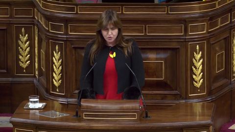 Laura Borrás: "Pedro Sánchez es el que se llena la boca de diálogo pero luego no descuelga el teléfono"
