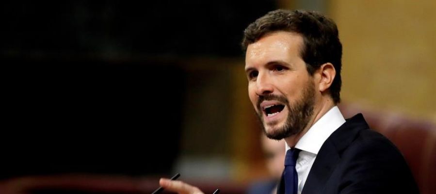 El líder del Partido Popular, Pablo Casado. El líder del Partido Popular, Pablo Casado.