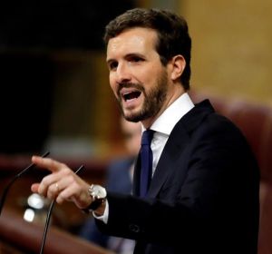 El líder del Partido Popular, Pablo Casado. El líder del Partido Popular, Pablo Casado.