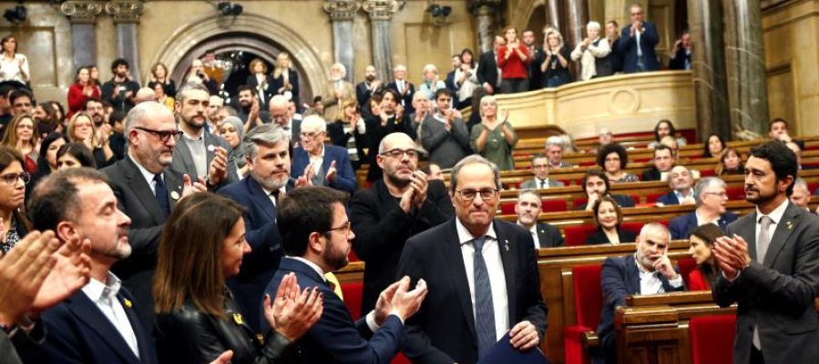 El presidente de la Generalitat de Catdaluña, Quim Torra El presidente de la Generalitat de Catdaluña, Quim Torra