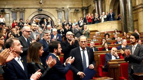 El presidente de la Generalitat de Catdalu&ntilde;a, Quim Torra